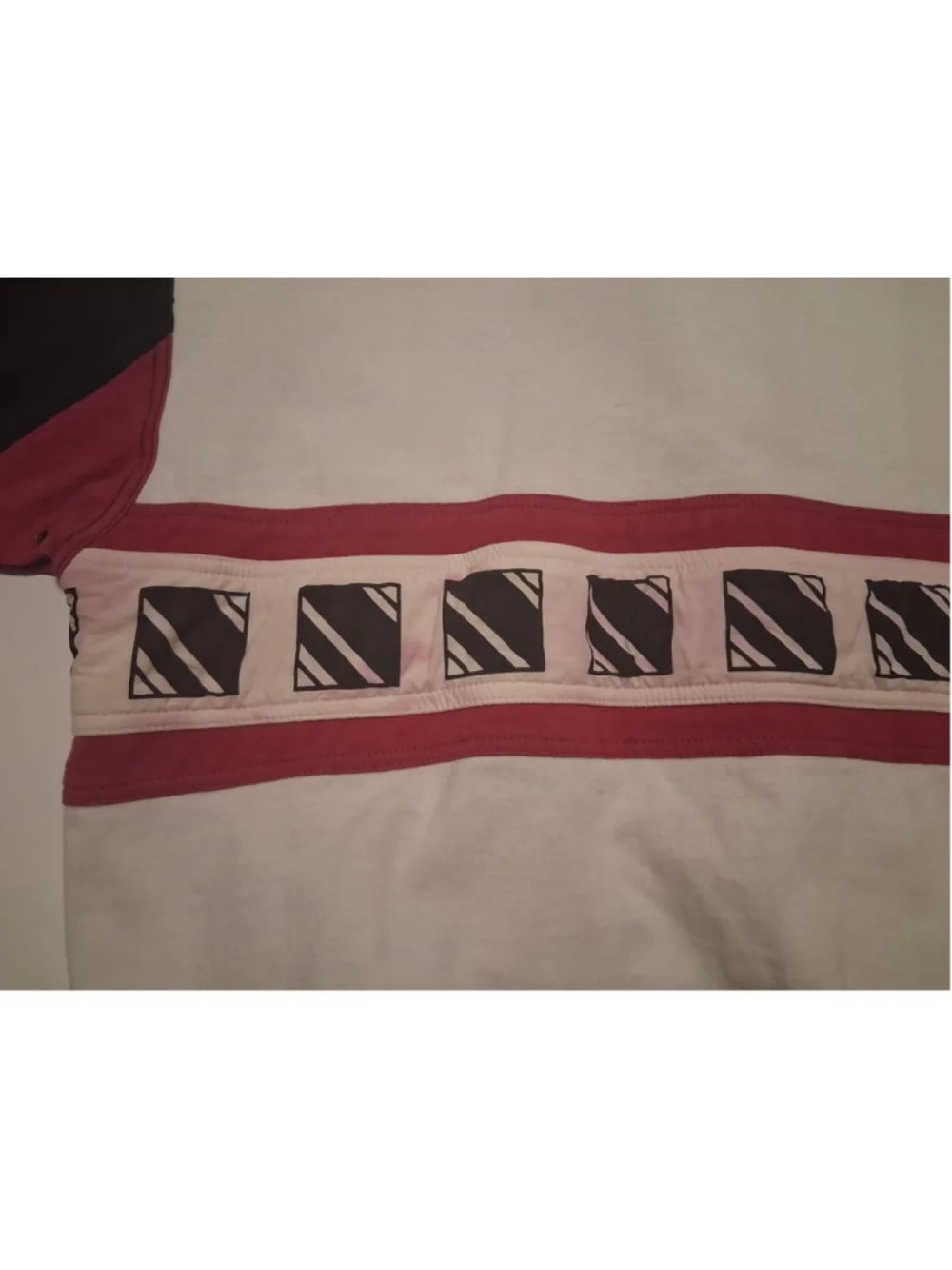 Vintage 80s 90s Adidas Men's Medium Cotton Bomber Track Jacket Colorblock *READ*